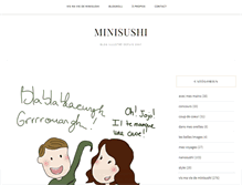 Tablet Screenshot of minisushi.fr